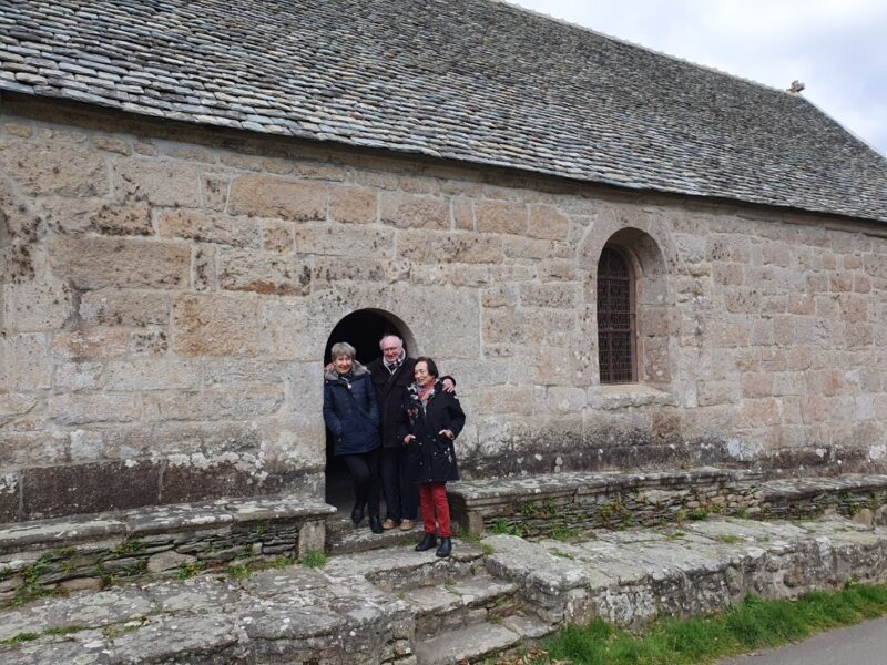 Trois visiteurs trébeurdinais